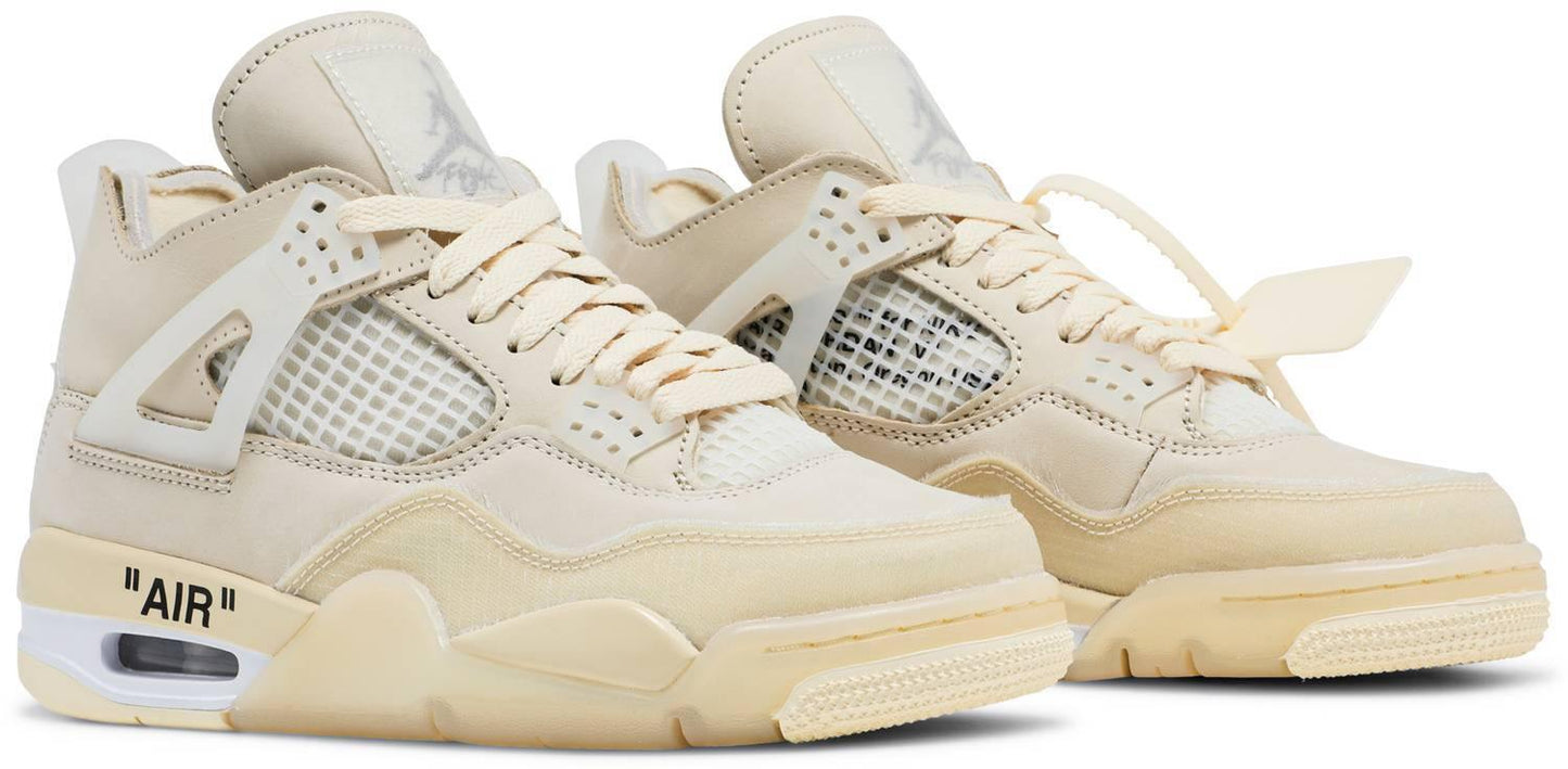 Off-White x Air Jordan 4 SP 'Sail' freeshipping - MzansiSneaks