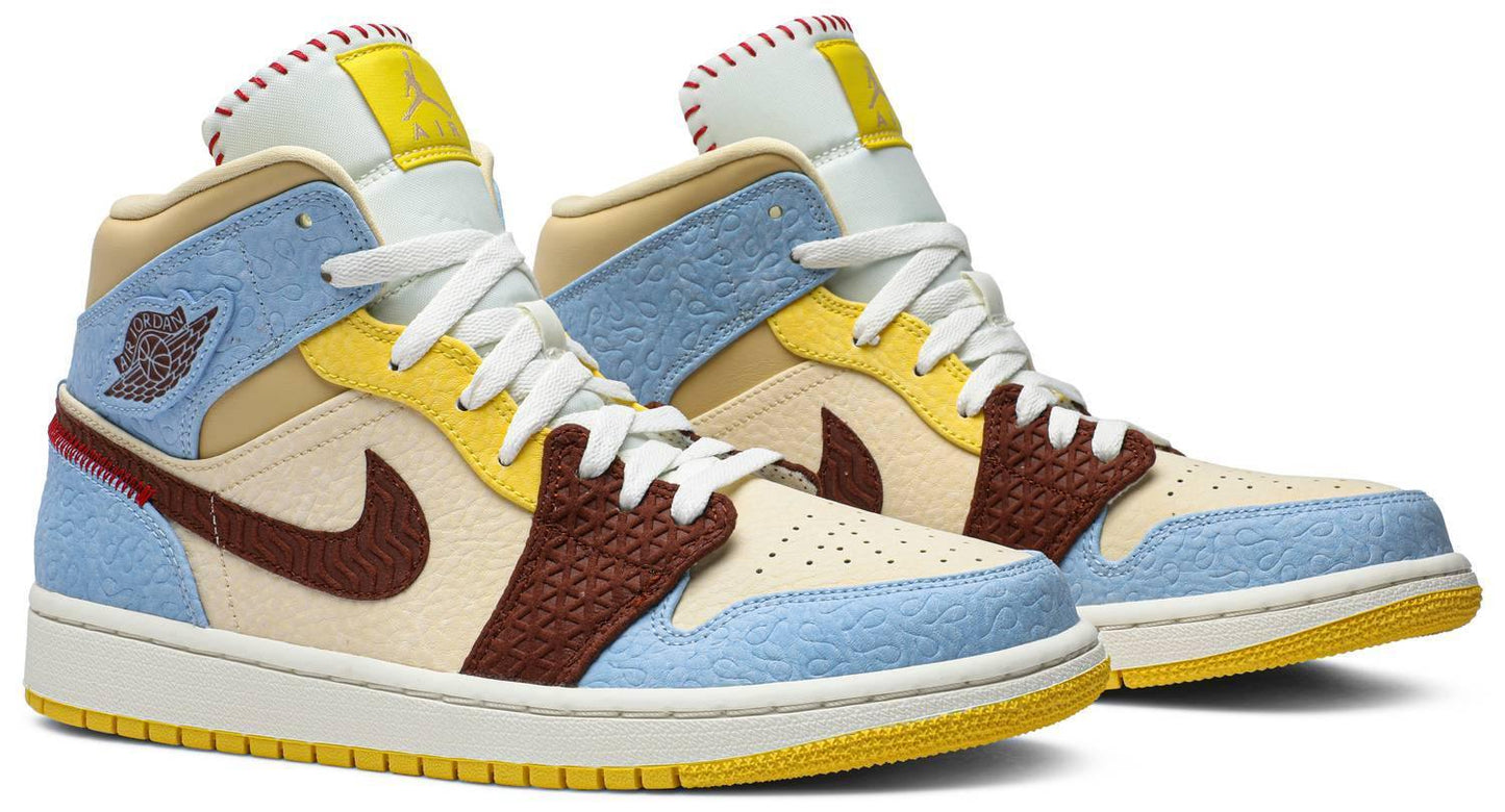 Maison Chateau Rouge x Air Jordan 1 Mid SE 'Fearless' freeshipping - MzansiSneaks
